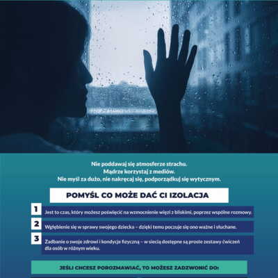 Plakat: Izolacja Dorośli