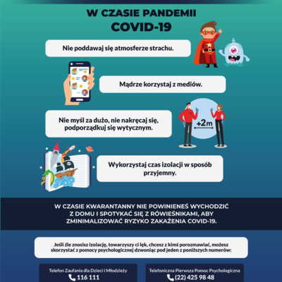 Plakat: Izolacja Młodzież