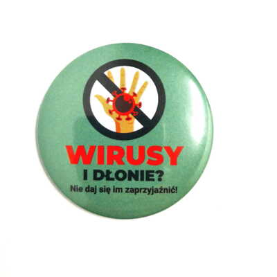 Przypinka: Wirusy i Dłonie ?