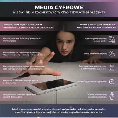 Plakat: Media Cyfrowe (Młodzież)
