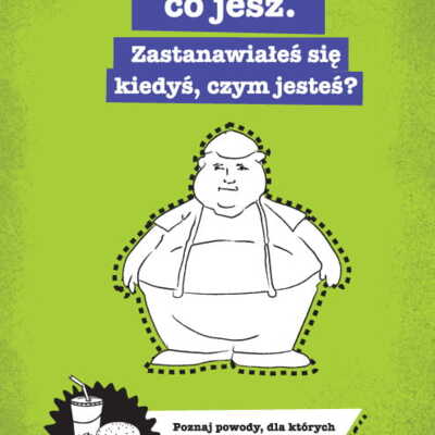 Plakat: Profilaktyka fast food w diecie