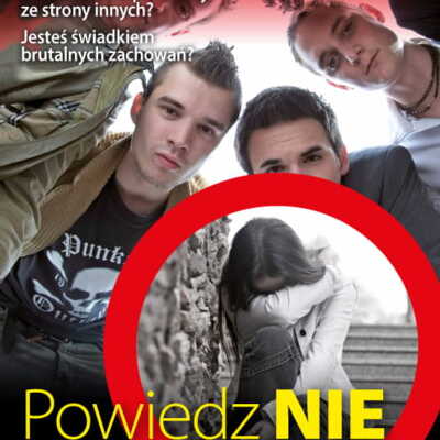 Plakat: Profilaktyka agresji i przemocy rówieśniczej