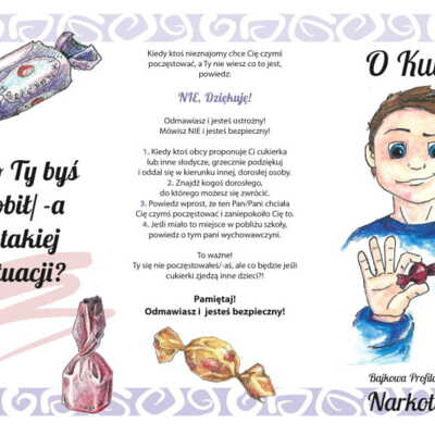 Ulotka: „O Kubie” Bajkowa Profilaktyka – Narkotyki