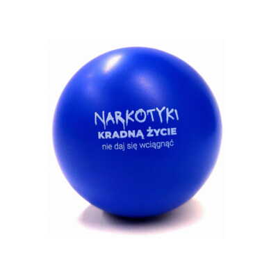Piłka Antystres Narkotyki Kradną Życie