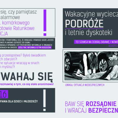 Ulotka: Bezpieczny powrót do domu