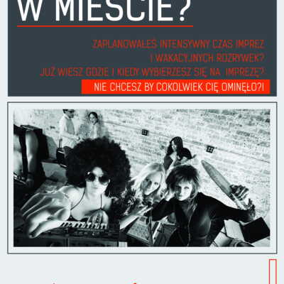 Plakat: Bezpieczna zabawa w mieście